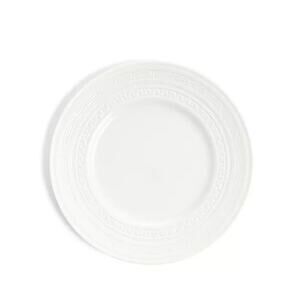 Wedgwood Intaglio Accent White Embossed Bone China Lunch 9" inch Plate New